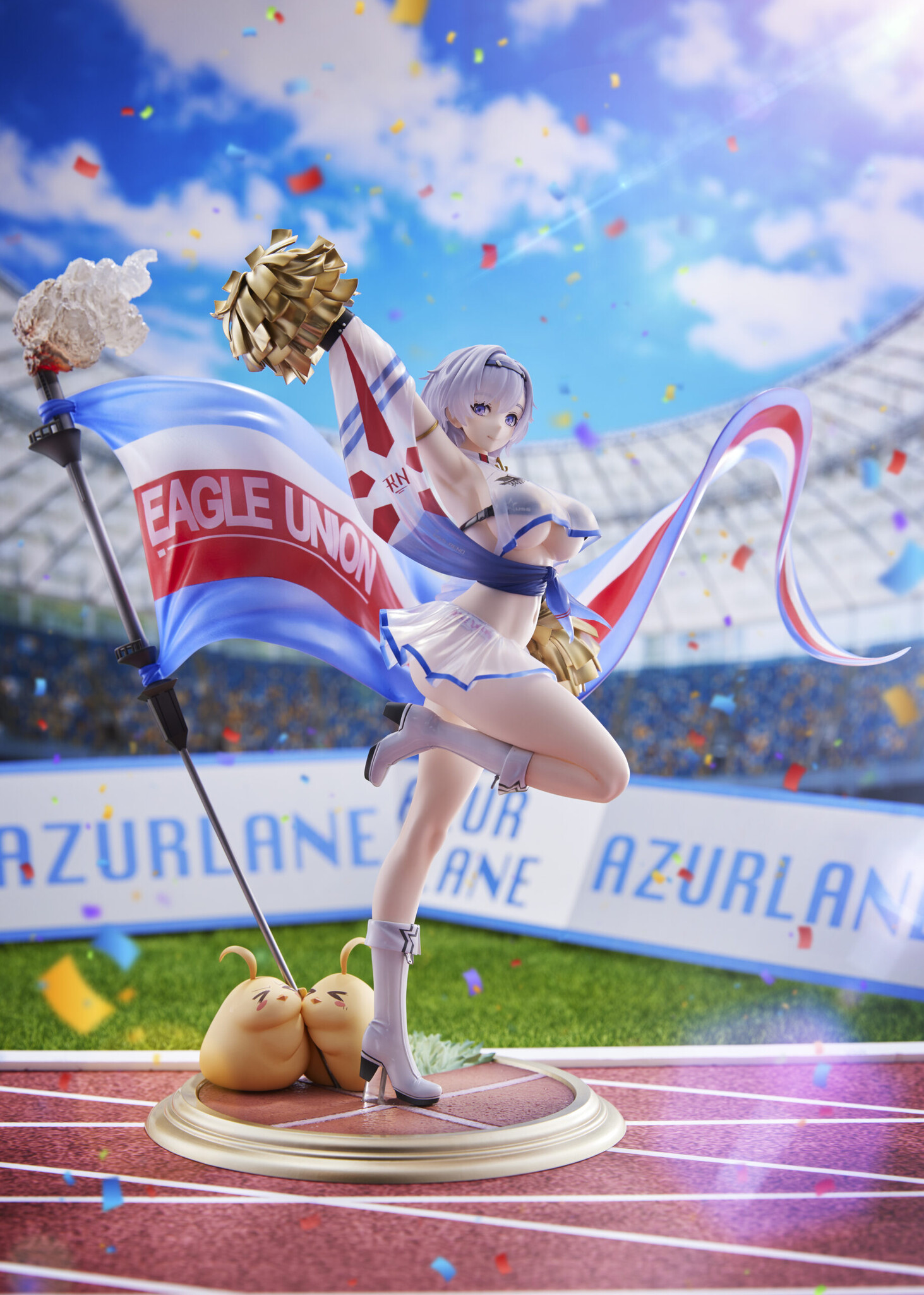 Azur Lane - Manjuu - Reno - Golden Head - 1/6 - Biggest Little Cheerleader Ver. (Alice Glint, Thousand) photo 13