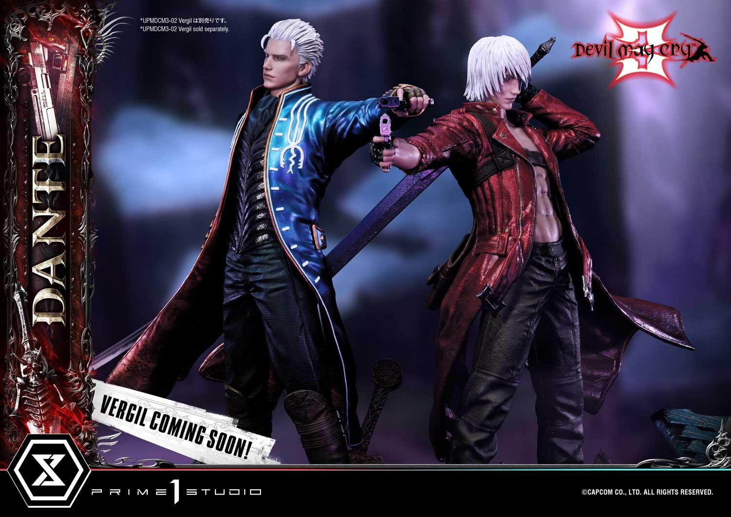 Devil May Cry 3 - Dante - Ultimate Premium Masterline  (UPMDMC3-01) - 1/4 (Prime 1 Studio) photo 42