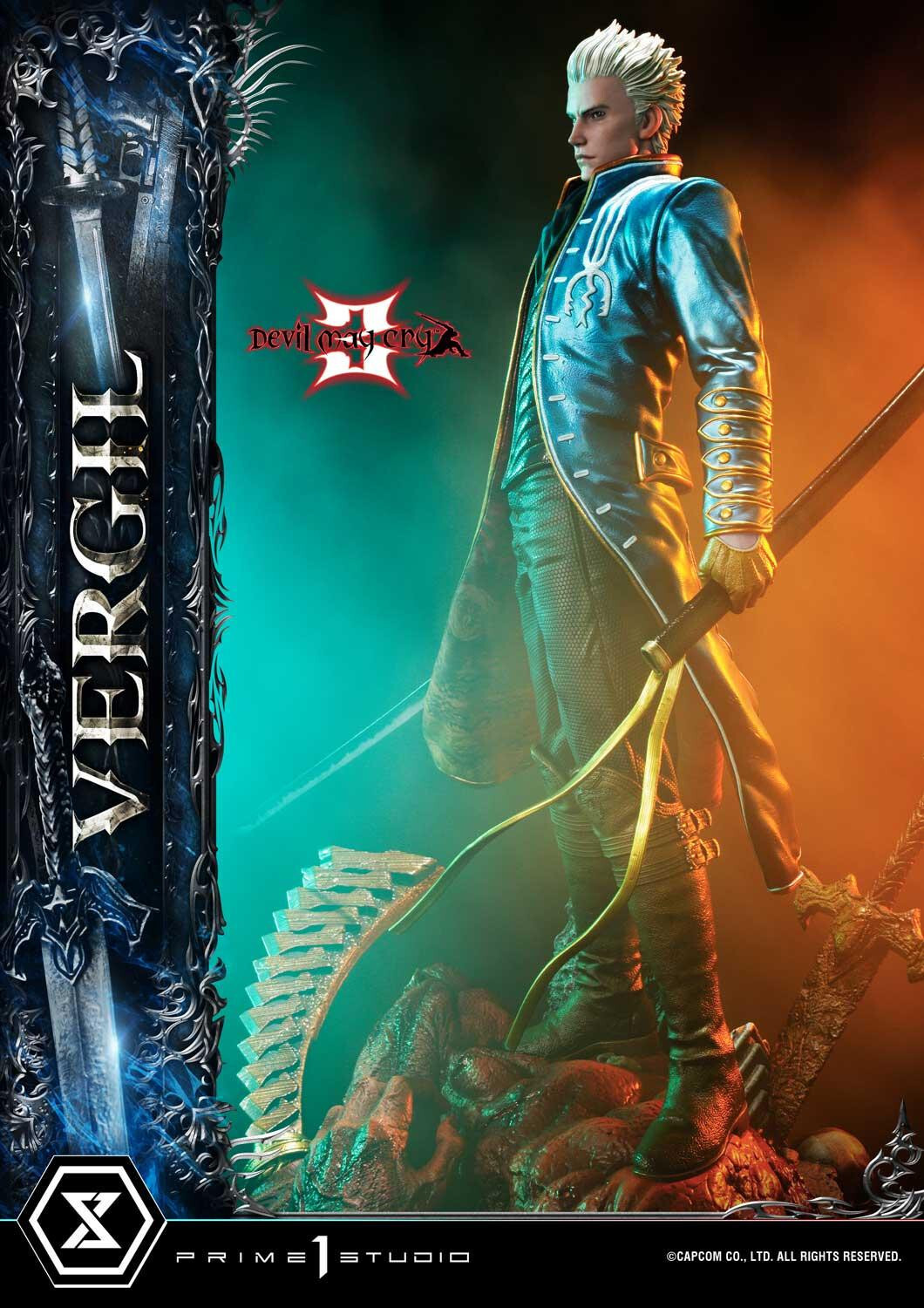 Devil May Cry 3 - Vergil - Ultimate Premium Masterline  (UPMDMC3-02) - 1/4 (Prime 1 Studio) photo 16