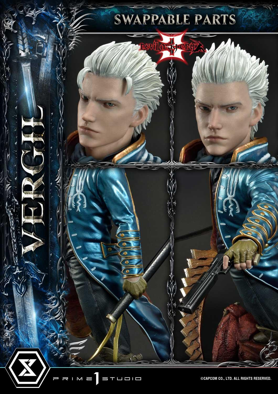 Devil May Cry 3 - Vergil - Ultimate Premium Masterline  (UPMDMC3-02) - 1/4 (Prime 1 Studio) photo 38
