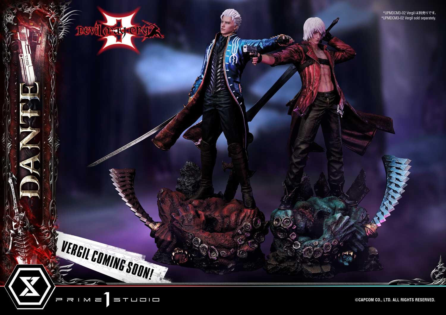 Devil May Cry 3 - Vergil - Ultimate Premium Masterline  (UPMDMC3-02) - 1/4 (Prime 1 Studio) photo 48