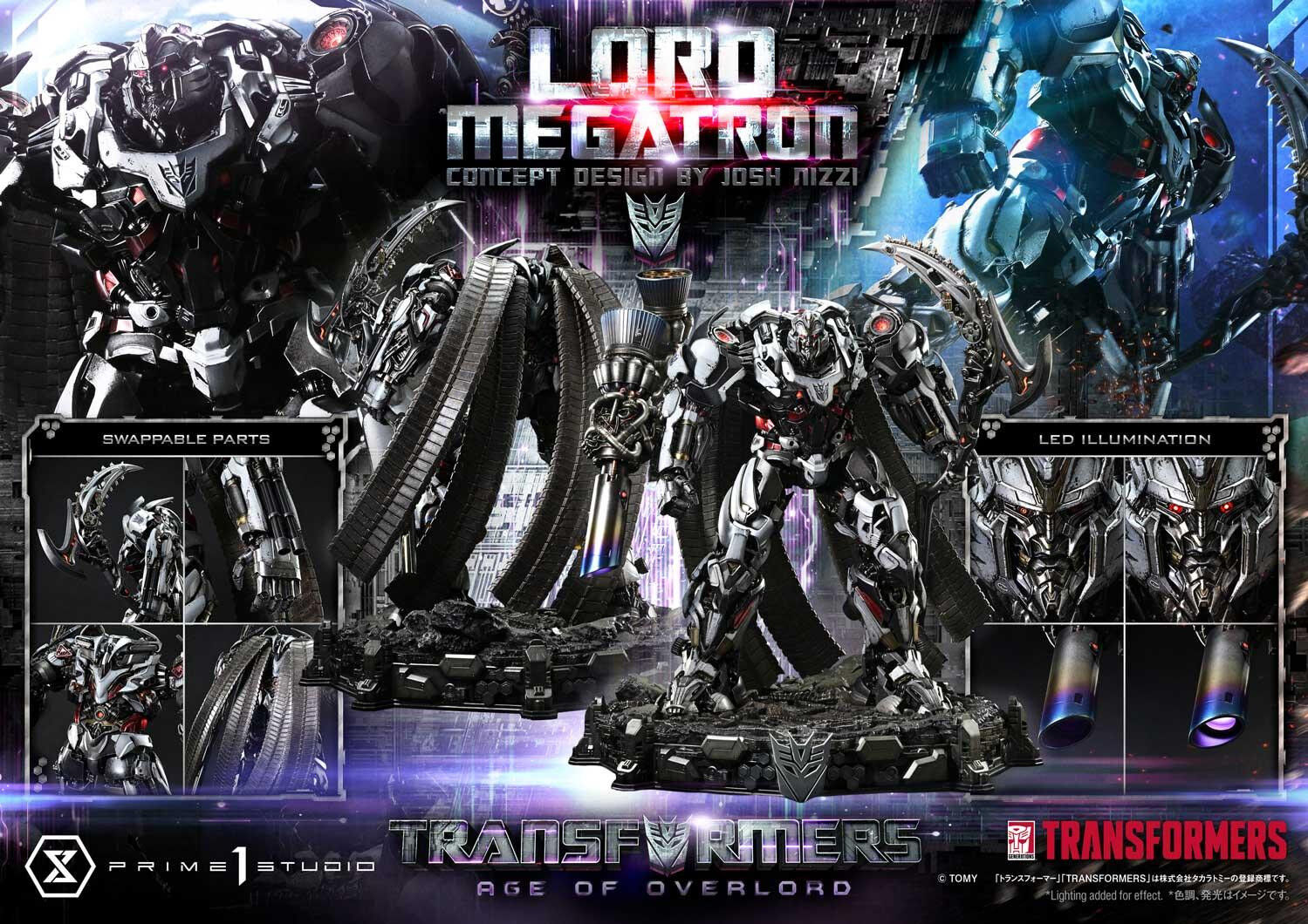Transformers - Megatron - Museum Masterline Series (MMTFM-39S) - Overlord, Bonus Version (Prime 1 Studio) photo 15