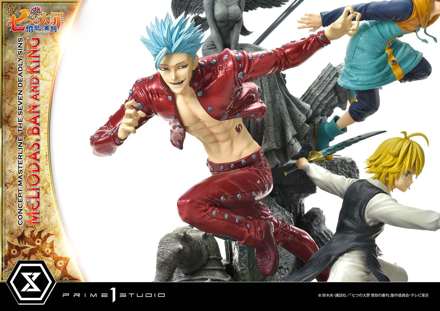 Nanatsu no Taizai: Fundo no Shinpan - Ban - King - Meliodas - Concept Masterline  (CMNTZ-01) - 1/6 (Prime 1 Studio) photo 7