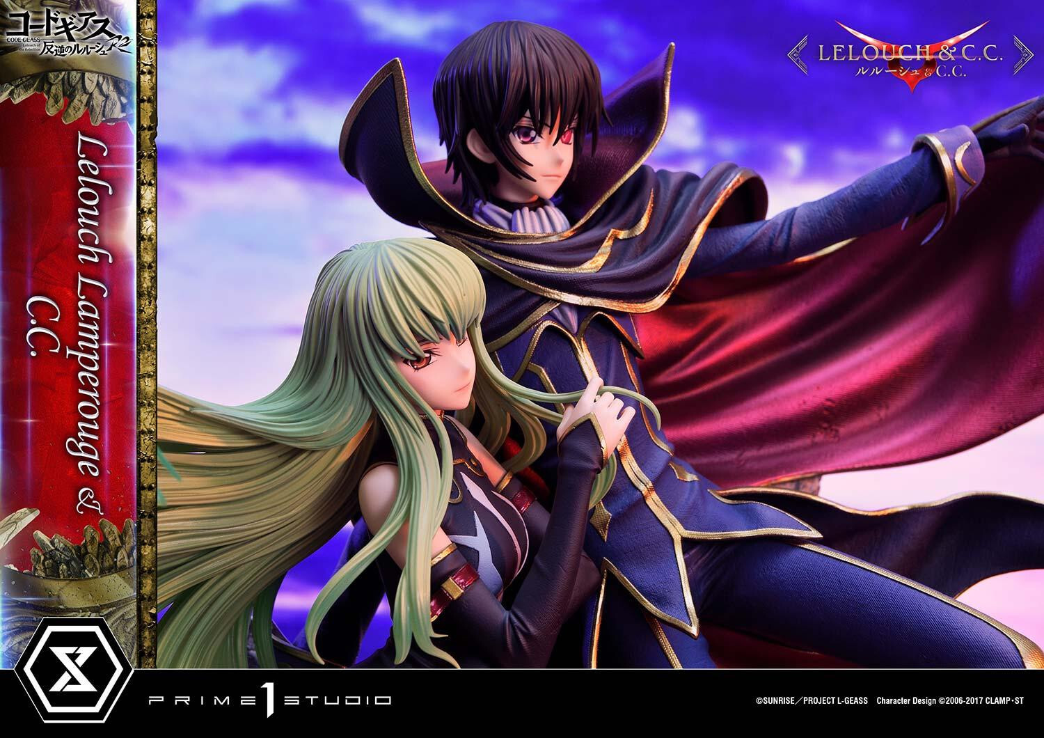Code Geass - Hangyaku no Lelouch R2 - C.C. - Lelouch Lamperouge - Concept Masterline  (CMCGR-03) - 1/6 (Prime 1 Studio)