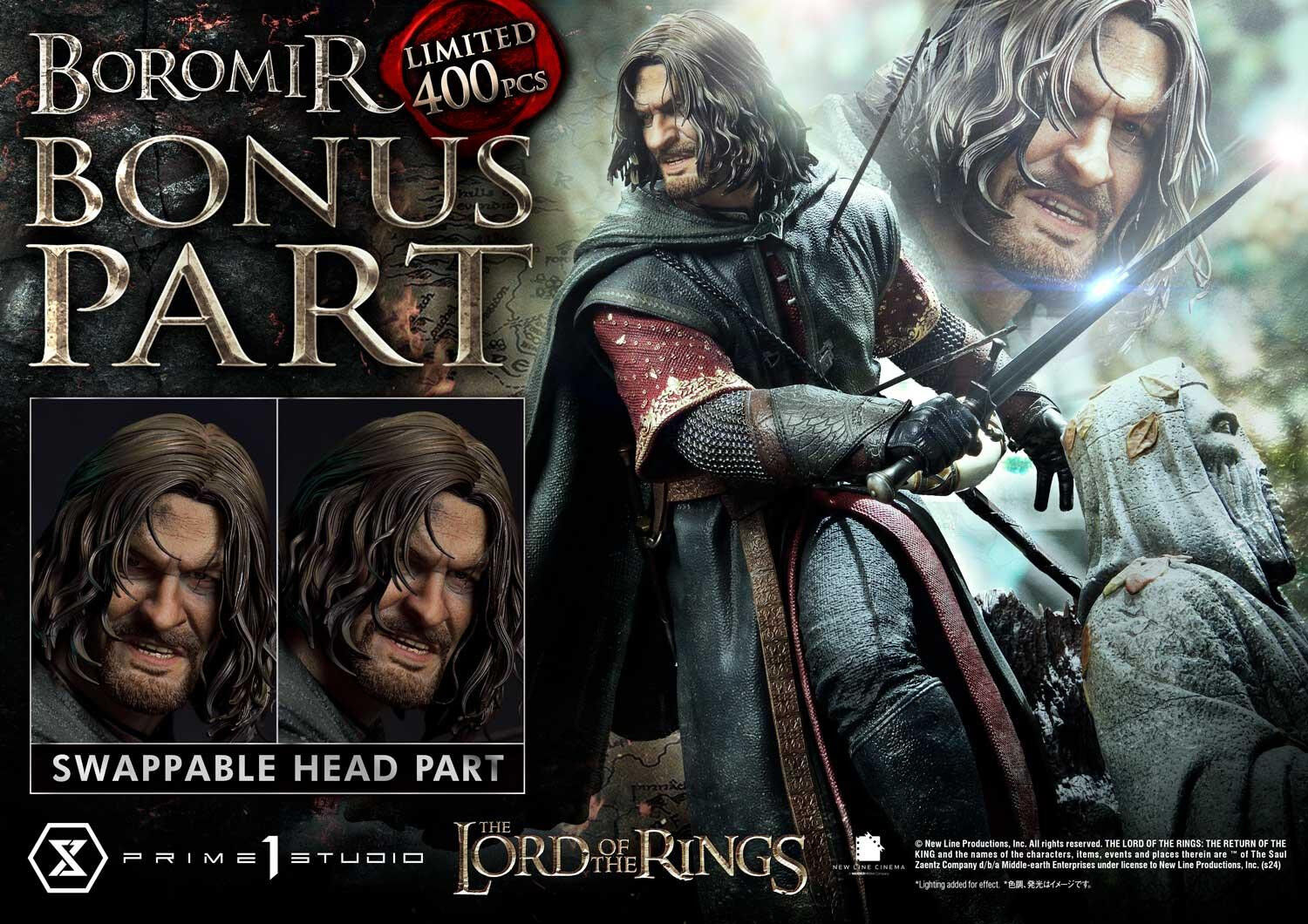 The Lord of the Rings: The Fellowship of the Ring - Boromir - Premium Masterline  (PMLOTR-11S) - 1/4 - Bonus Version (Prime 1 Studio) photo 10