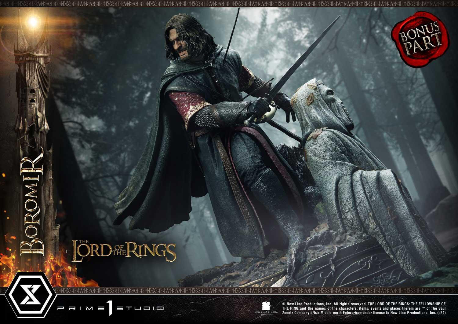 The Lord of the Rings: The Fellowship of the Ring - Boromir - Premium Masterline  (PMLOTR-11S) - 1/4 - Bonus Version (Prime 1 Studio) photo 24