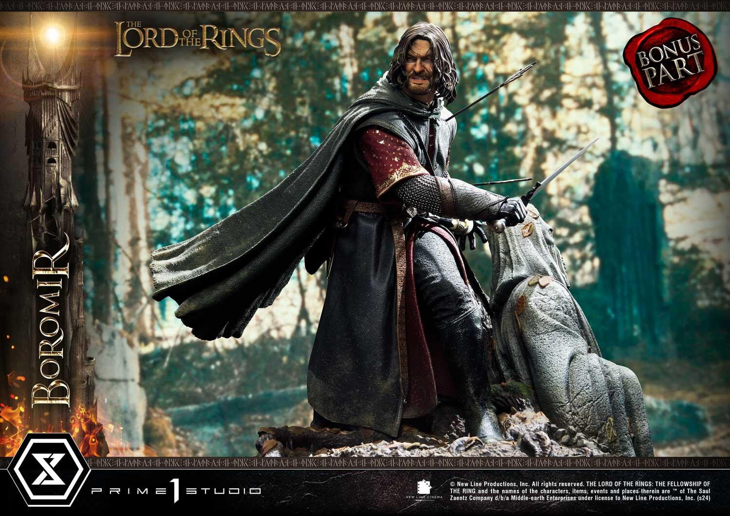 The Lord of the Rings: The Fellowship of the Ring - Boromir - Premium Masterline  (PMLOTR-11S) - 1/4 - Bonus Version (Prime 1 Studio) photo 25