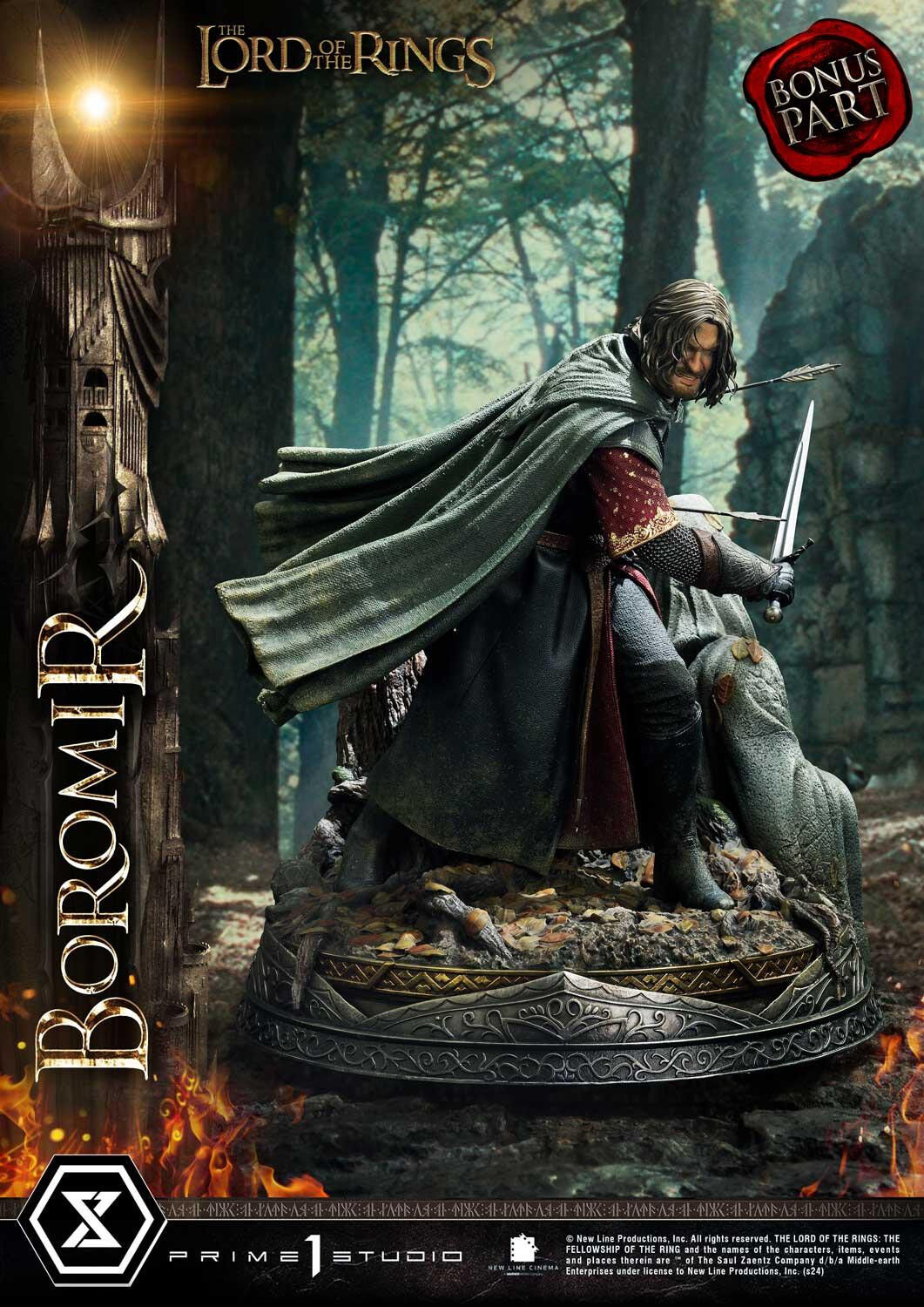 The Lord of the Rings: The Fellowship of the Ring - Boromir - Premium Masterline  (PMLOTR-11S) - 1/4 - Bonus Version (Prime 1 Studio) photo 35
