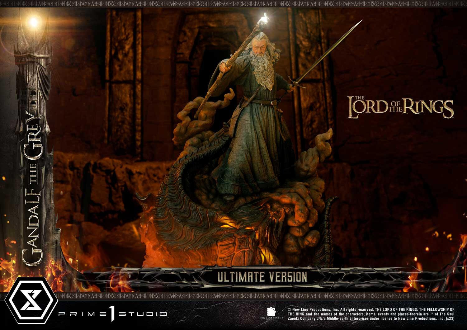 The Lord of the Rings: The Fellowship of the Ring - Balrog - Gandalf - Premium Masterline (PMLOTR-12UT) - 1/4 - Ultimate Version (Prime 1 Studio)