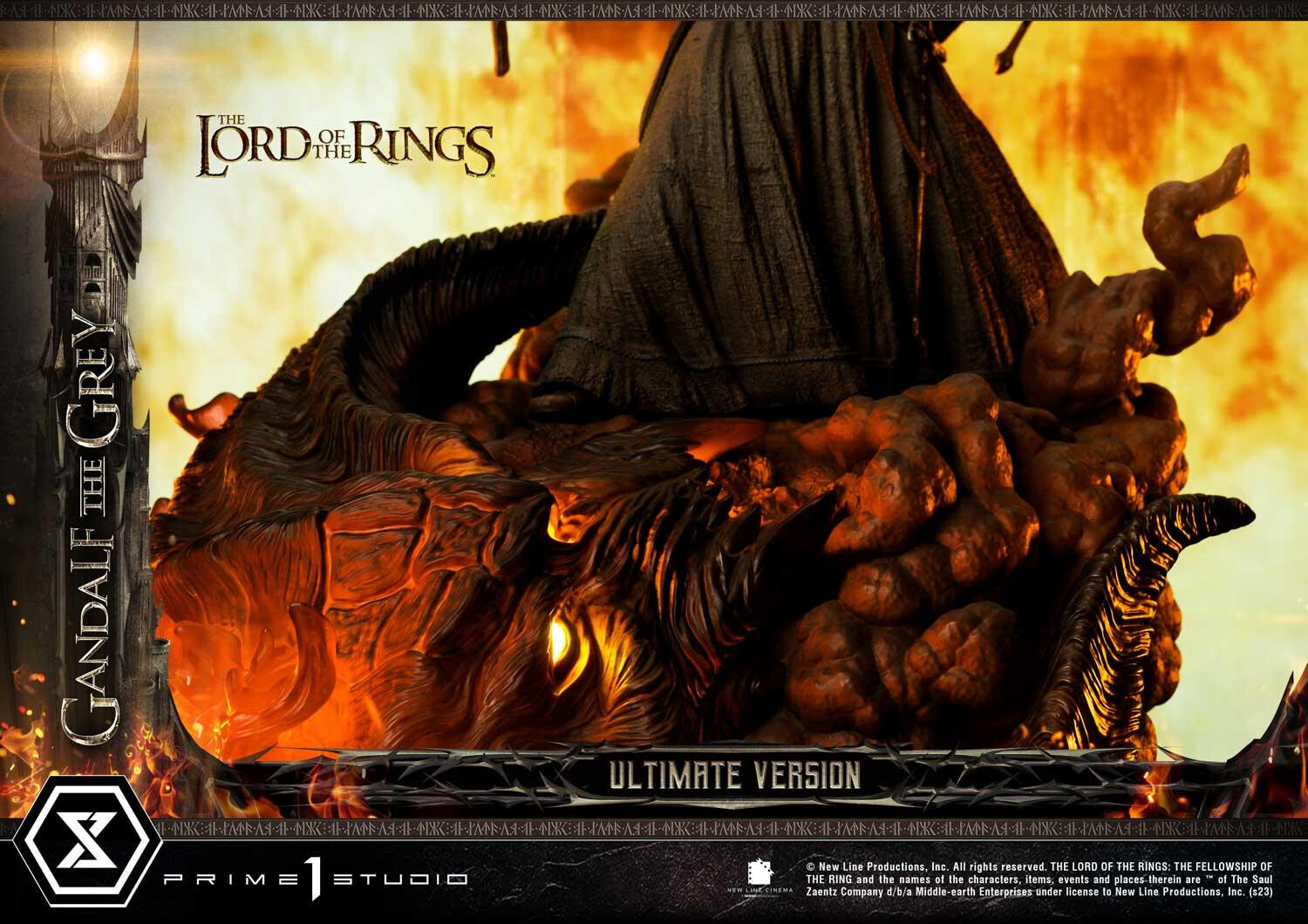 The Lord of the Rings: The Fellowship of the Ring - Balrog - Gandalf - Premium Masterline  (PMLOTR-12UT) - 1/4 - Ultimate Version (Prime 1 Studio) photo 4