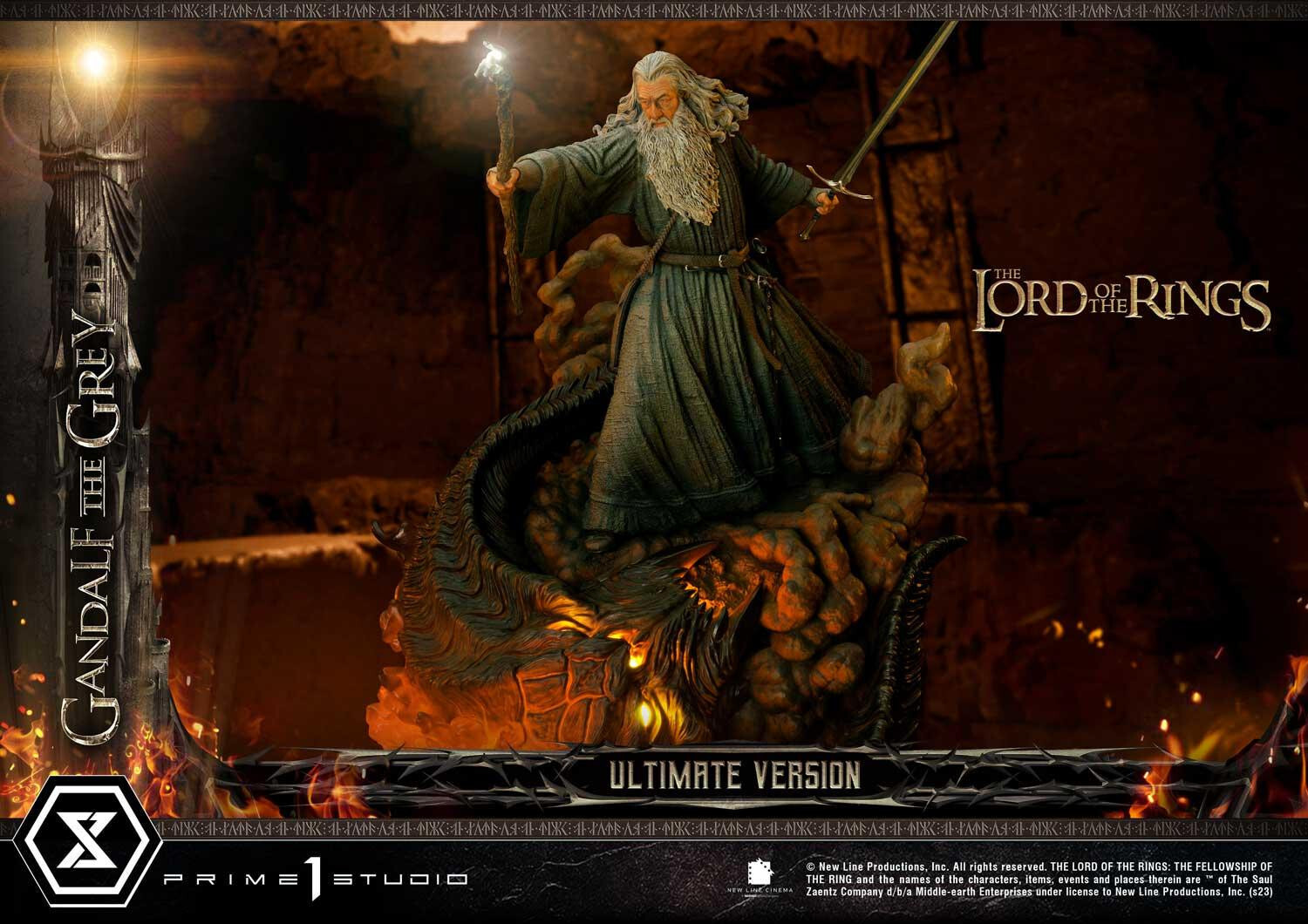 The Lord of the Rings: The Fellowship of the Ring - Balrog - Gandalf - Premium Masterline  (PMLOTR-12UT) - 1/4 - Ultimate Version (Prime 1 Studio) photo 9