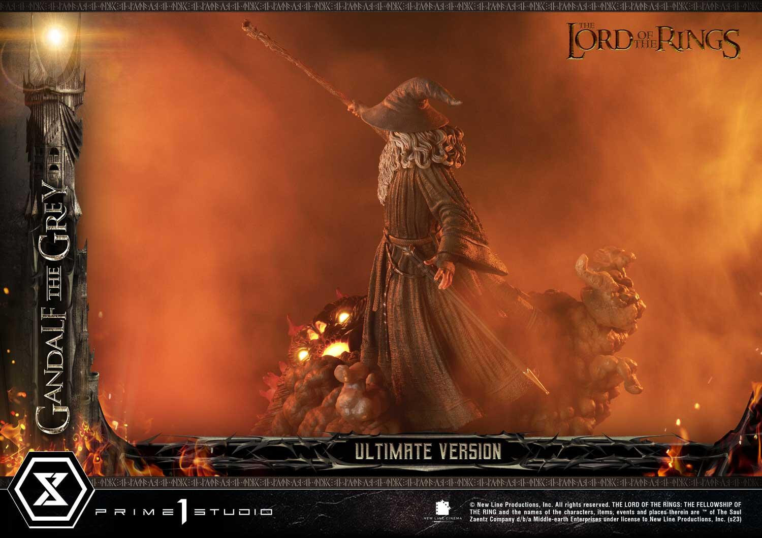 The Lord of the Rings: The Fellowship of the Ring - Balrog - Gandalf - Premium Masterline  (PMLOTR-12UT) - 1/4 - Ultimate Version (Prime 1 Studio) photo 13