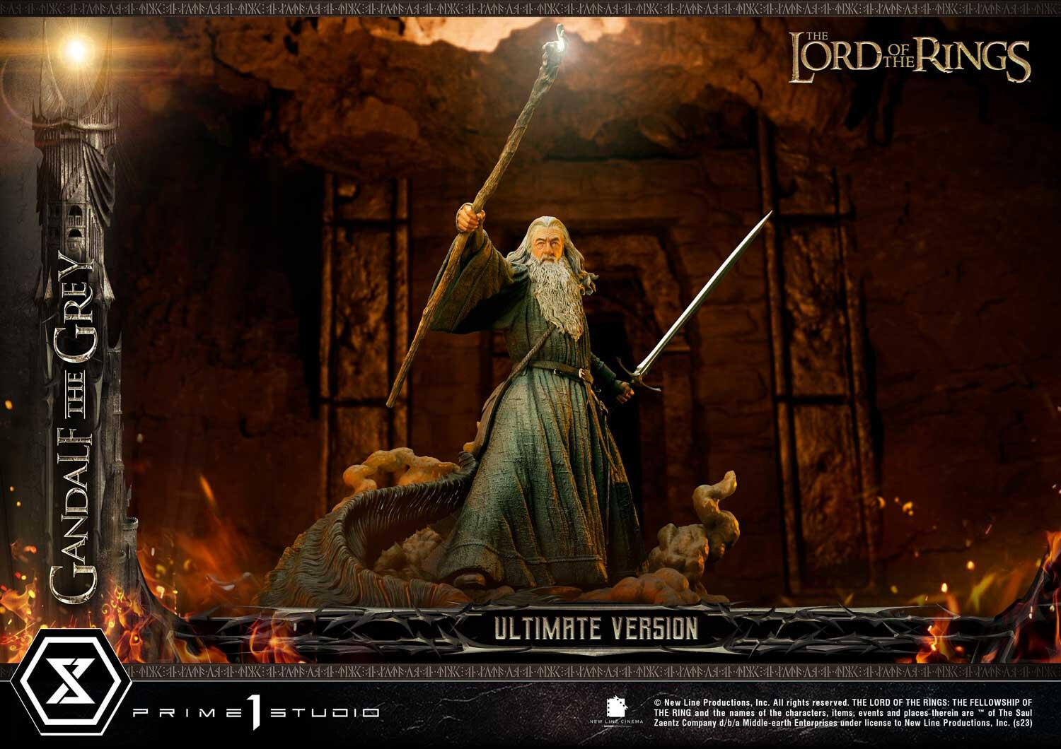 The Lord of the Rings: The Fellowship of the Ring - Balrog - Gandalf - Premium Masterline  (PMLOTR-12UT) - 1/4 - Ultimate Version (Prime 1 Studio) photo 14