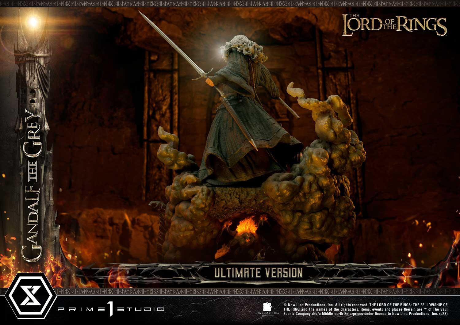 The Lord of the Rings: The Fellowship of the Ring - Balrog - Gandalf - Premium Masterline  (PMLOTR-12UT) - 1/4 - Ultimate Version (Prime 1 Studio) photo 15