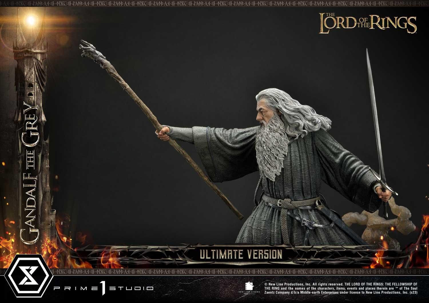 The Lord of the Rings: The Fellowship of the Ring - Balrog - Gandalf - Premium Masterline  (PMLOTR-12UT) - 1/4 - Ultimate Version (Prime 1 Studio) photo 29