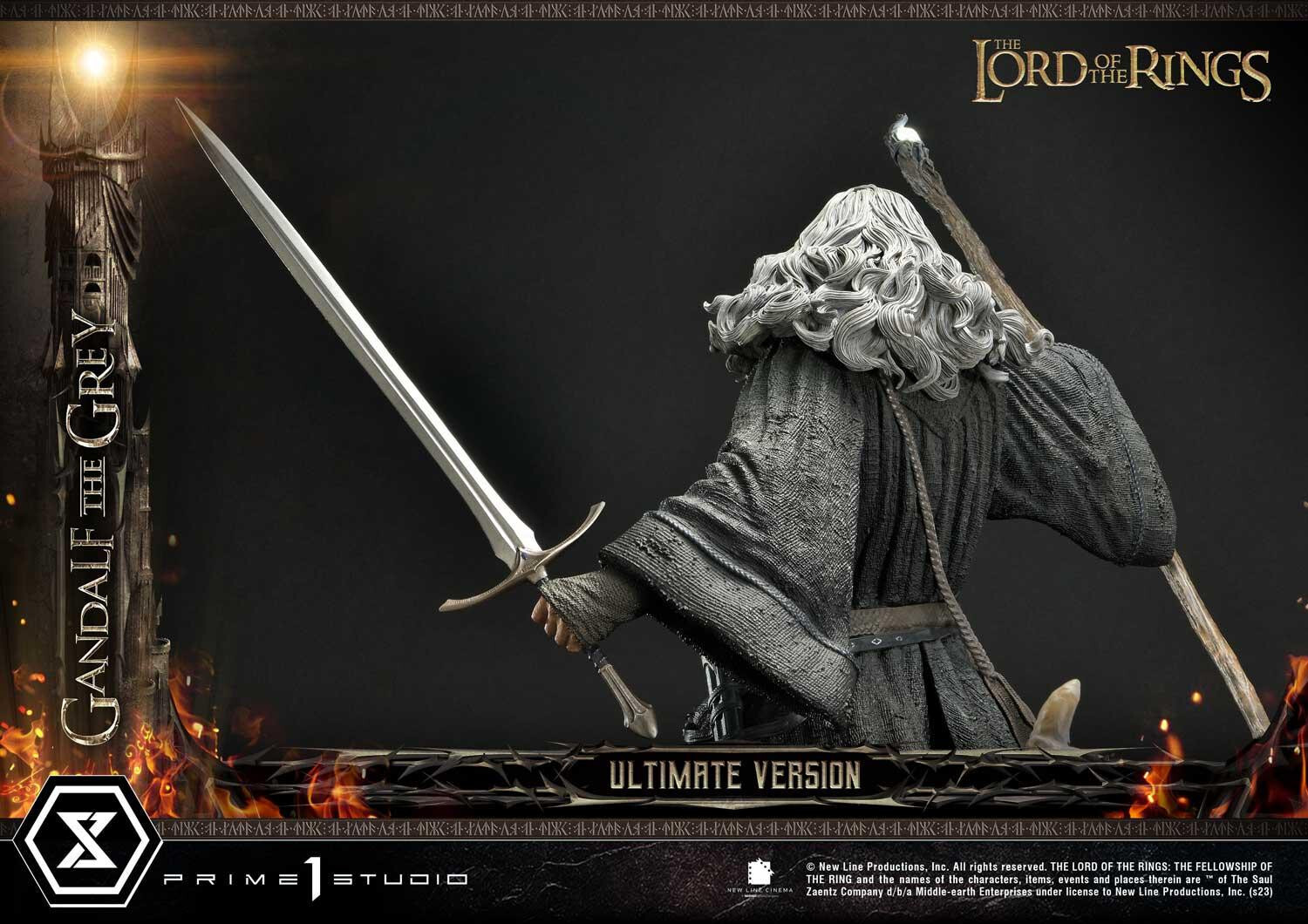 The Lord of the Rings: The Fellowship of the Ring - Balrog - Gandalf - Premium Masterline  (PMLOTR-12UT) - 1/4 - Ultimate Version (Prime 1 Studio) photo 30