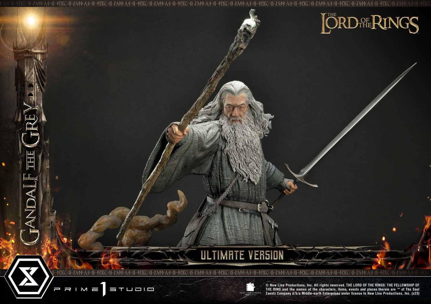 The Lord of the Rings: The Fellowship of the Ring - Balrog - Gandalf - Premium Masterline  (PMLOTR-12UT) - 1/4 - Ultimate Version (Prime 1 Studio) photo 32