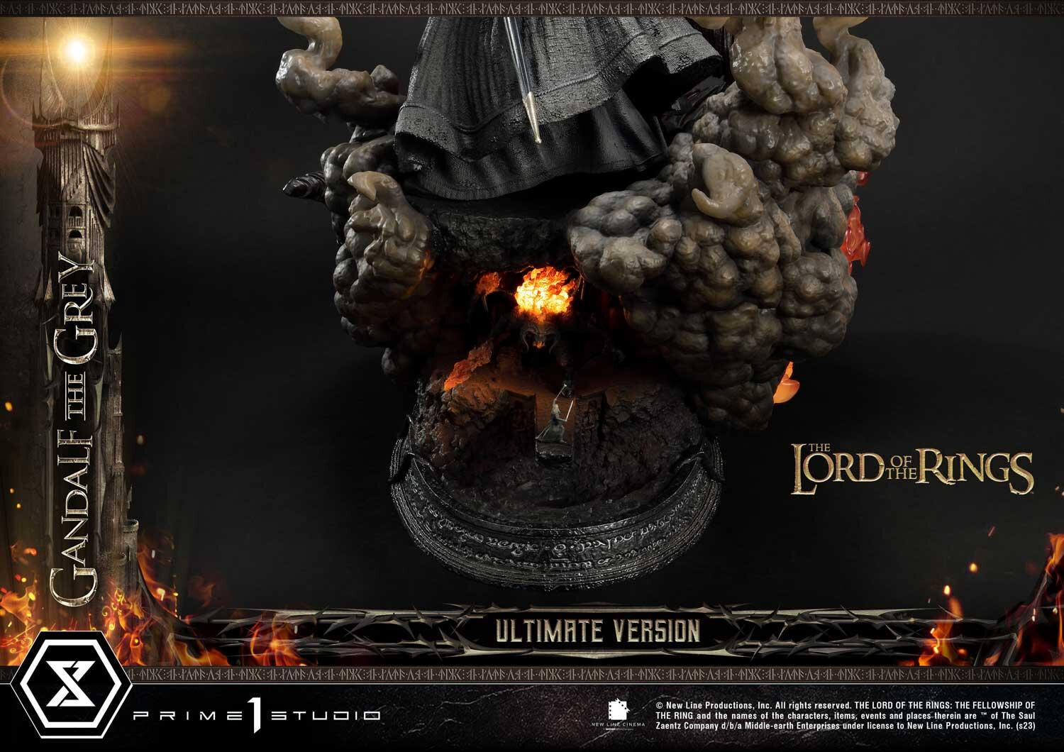 The Lord of the Rings: The Fellowship of the Ring - Balrog - Gandalf - Premium Masterline  (PMLOTR-12UT) - 1/4 - Ultimate Version (Prime 1 Studio) photo 33