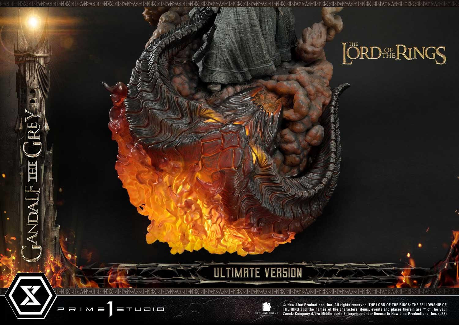 The Lord of the Rings: The Fellowship of the Ring - Balrog - Gandalf - Premium Masterline  (PMLOTR-12UT) - 1/4 - Ultimate Version (Prime 1 Studio) photo 34