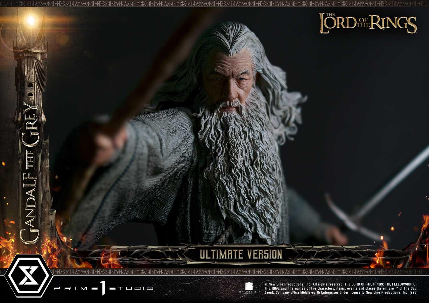 The Lord of the Rings: The Fellowship of the Ring - Balrog - Gandalf - Premium Masterline  (PMLOTR-12UT) - 1/4 - Ultimate Version (Prime 1 Studio) photo 36