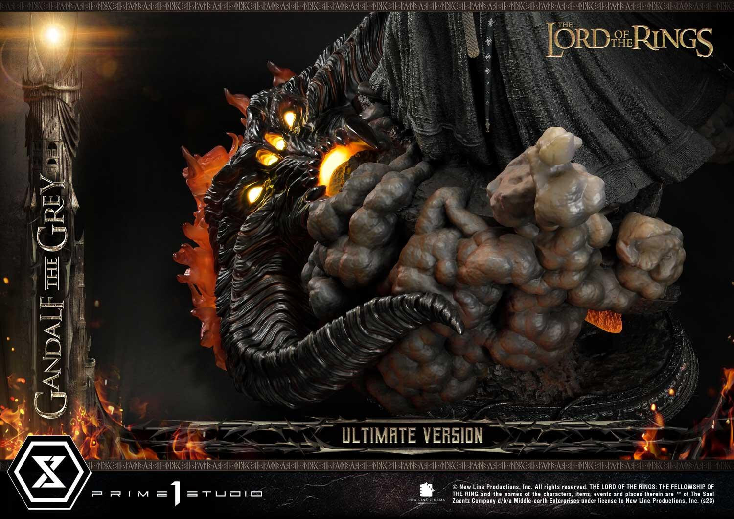 The Lord of the Rings: The Fellowship of the Ring - Balrog - Gandalf - Premium Masterline  (PMLOTR-12UT) - 1/4 - Ultimate Version (Prime 1 Studio) photo 38