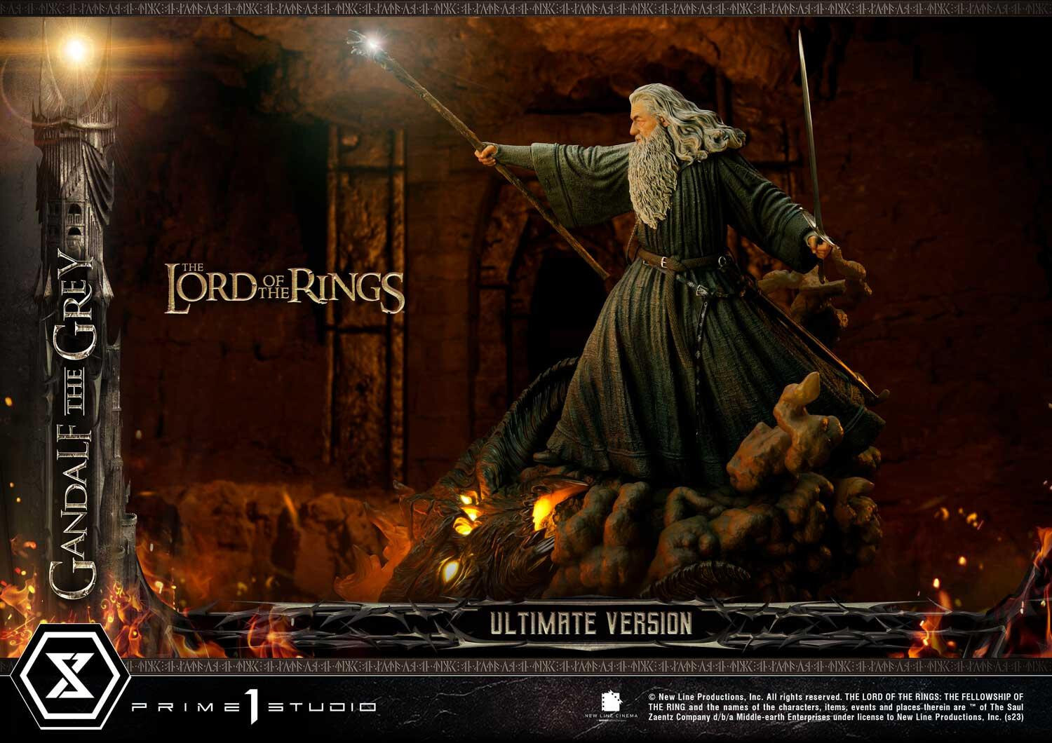 The Lord of the Rings: The Fellowship of the Ring - Balrog - Gandalf - Premium Masterline  (PMLOTR-12UT) - 1/4 - Ultimate Version (Prime 1 Studio) photo 43