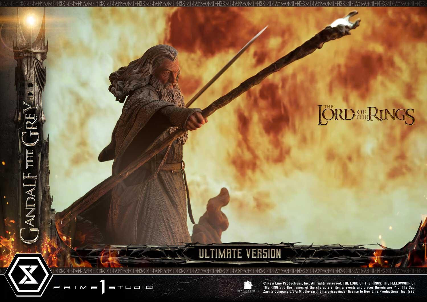 The Lord of the Rings: The Fellowship of the Ring - Balrog - Gandalf - Premium Masterline  (PMLOTR-12UT) - 1/4 - Ultimate Version (Prime 1 Studio) photo 44