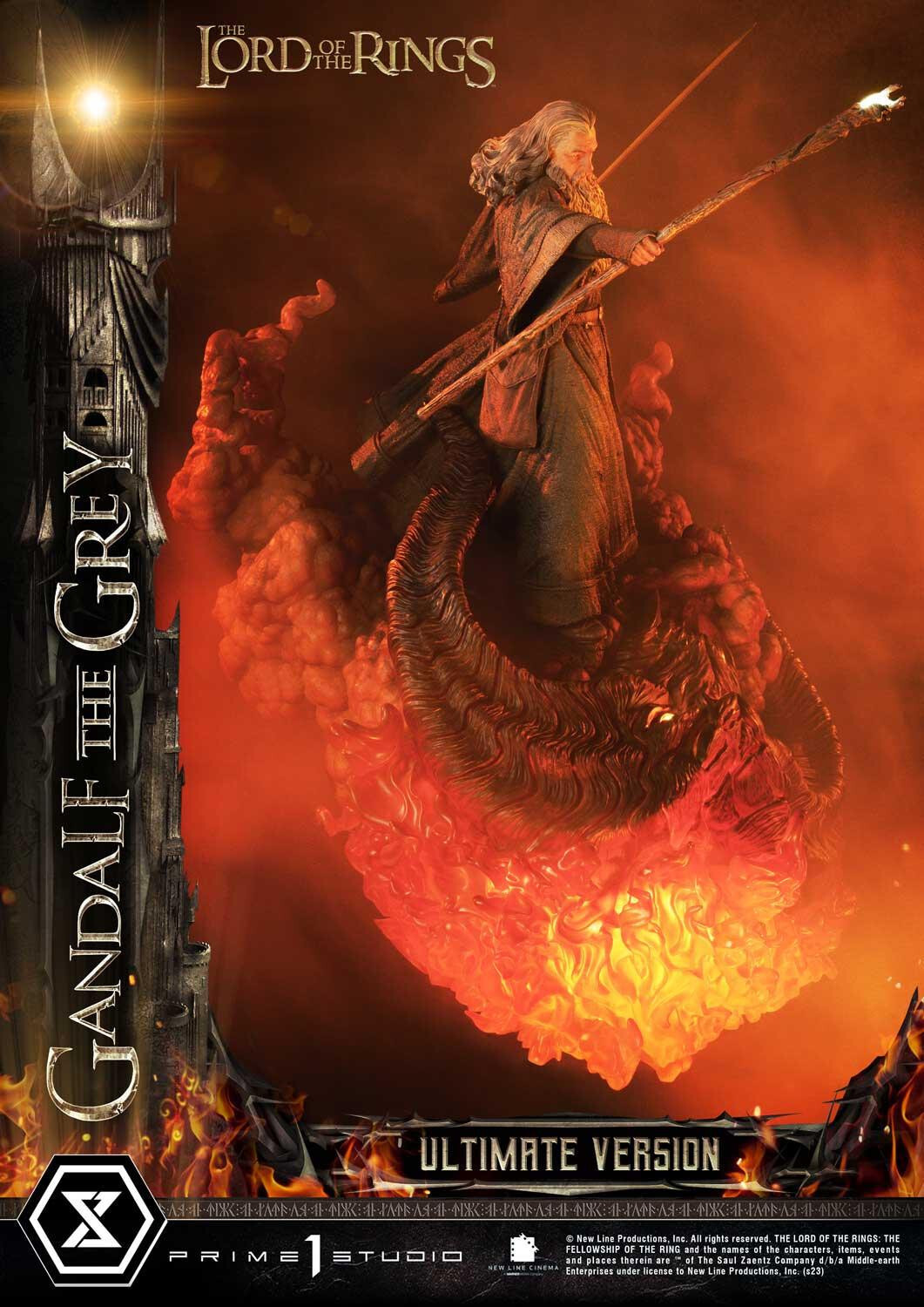 The Lord of the Rings: The Fellowship of the Ring - Balrog - Gandalf - Premium Masterline  (PMLOTR-12UT) - 1/4 - Ultimate Version (Prime 1 Studio) photo 45