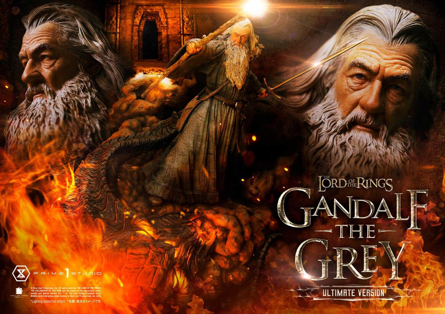 The Lord of the Rings: The Fellowship of the Ring - Balrog - Gandalf - Premium Masterline  (PMLOTR-12UT) - 1/4 - Ultimate Version (Prime 1 Studio) photo 46