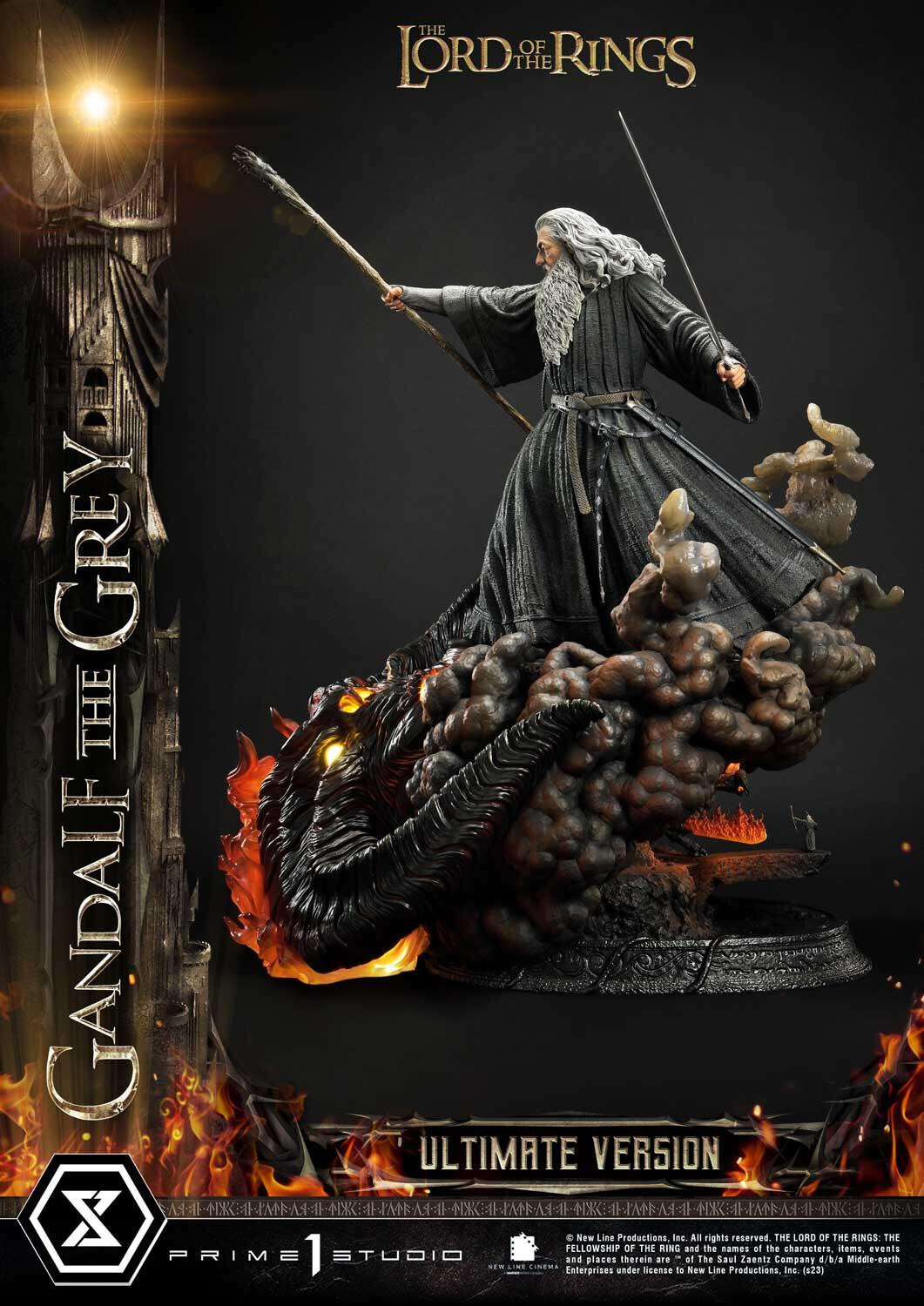 The Lord of the Rings: The Fellowship of the Ring - Balrog - Gandalf - Premium Masterline  (PMLOTR-12UT) - 1/4 - Ultimate Version (Prime 1 Studio) photo 49