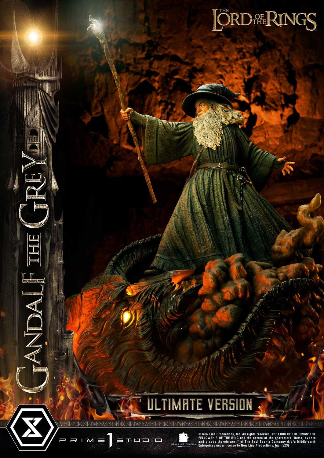 The Lord of the Rings: The Fellowship of the Ring - Balrog - Gandalf - Premium Masterline  (PMLOTR-12UT) - 1/4 - Ultimate Version (Prime 1 Studio) photo 52