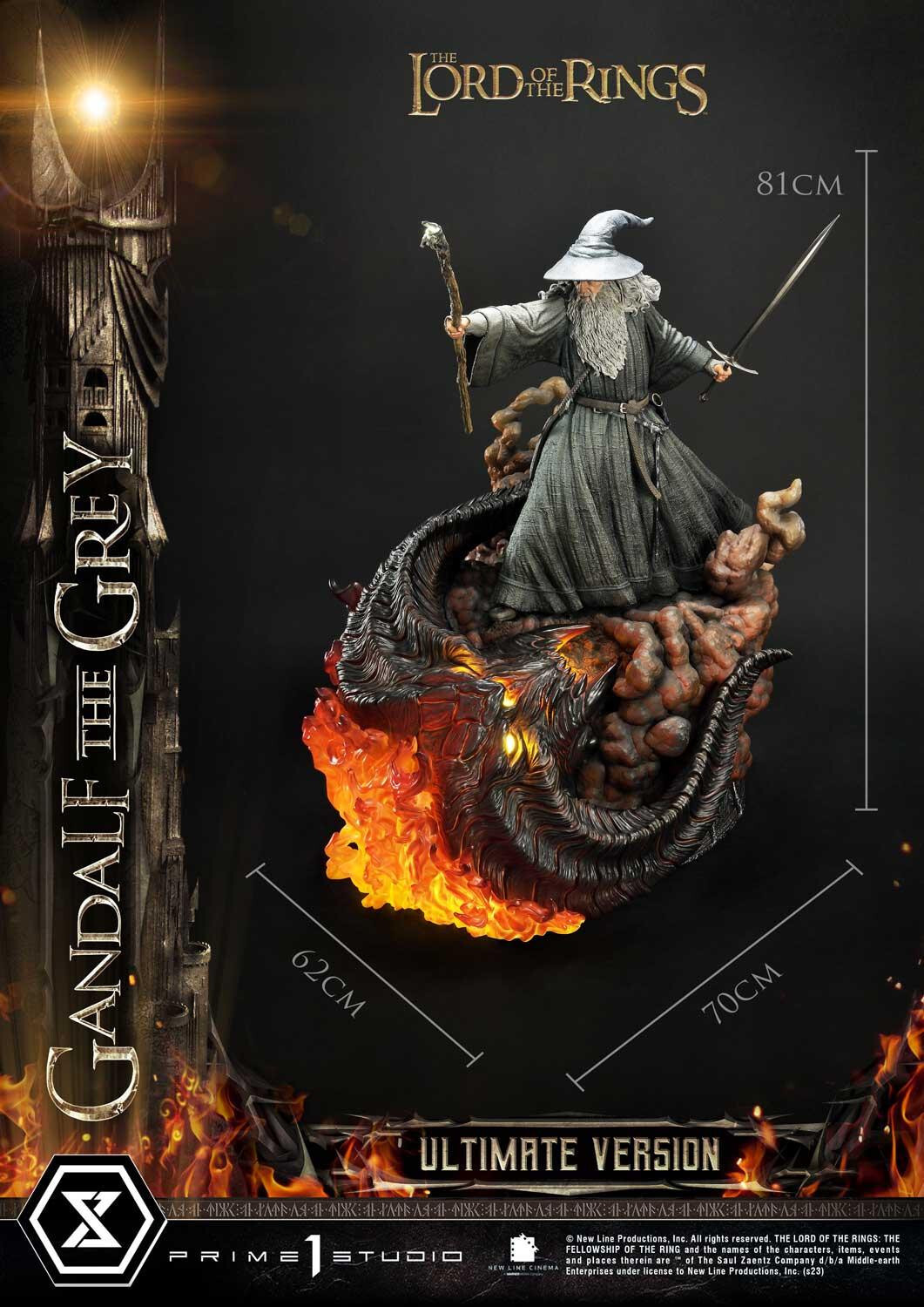 The Lord of the Rings: The Fellowship of the Ring - Balrog - Gandalf - Premium Masterline  (PMLOTR-12UT) - 1/4 - Ultimate Version (Prime 1 Studio) photo 56