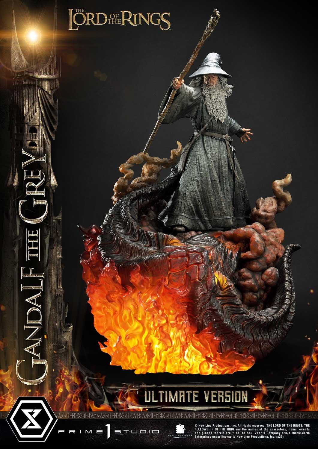 The Lord of the Rings: The Fellowship of the Ring - Balrog - Gandalf - Premium Masterline  (PMLOTR-12UT) - 1/4 - Ultimate Version (Prime 1 Studio) photo 58