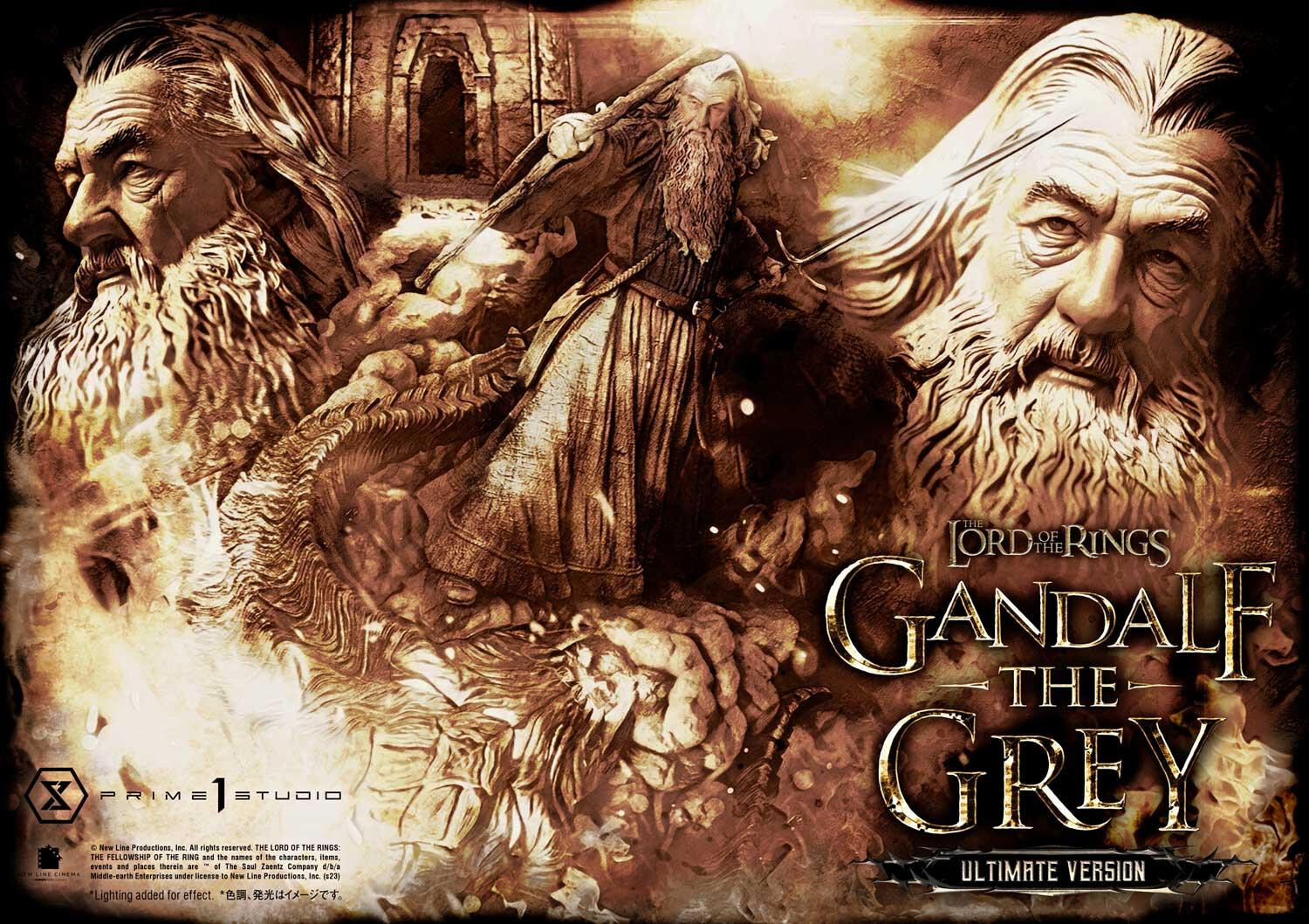 The Lord of the Rings: The Fellowship of the Ring - Balrog - Gandalf - Premium Masterline  (PMLOTR-12UT) - 1/4 - Ultimate Version (Prime 1 Studio) photo 66