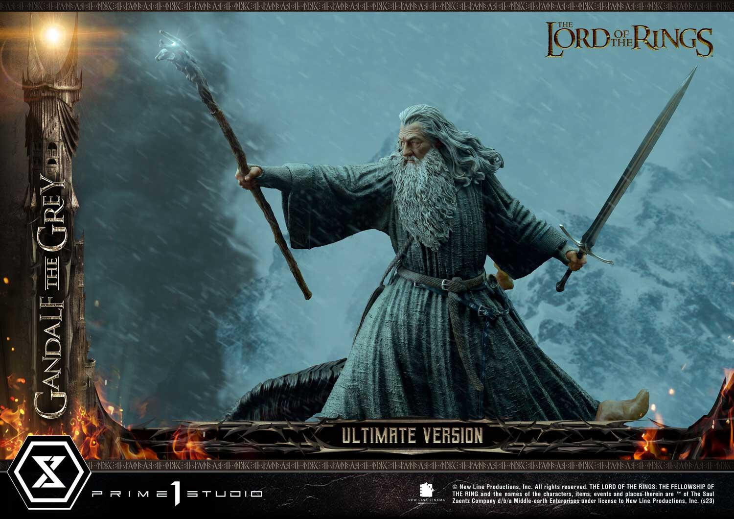 The Lord of the Rings: The Fellowship of the Ring - Balrog - Gandalf - Premium Masterline  (PMLOTR-12UT) - 1/4 - Ultimate Version (Prime 1 Studio) photo 67