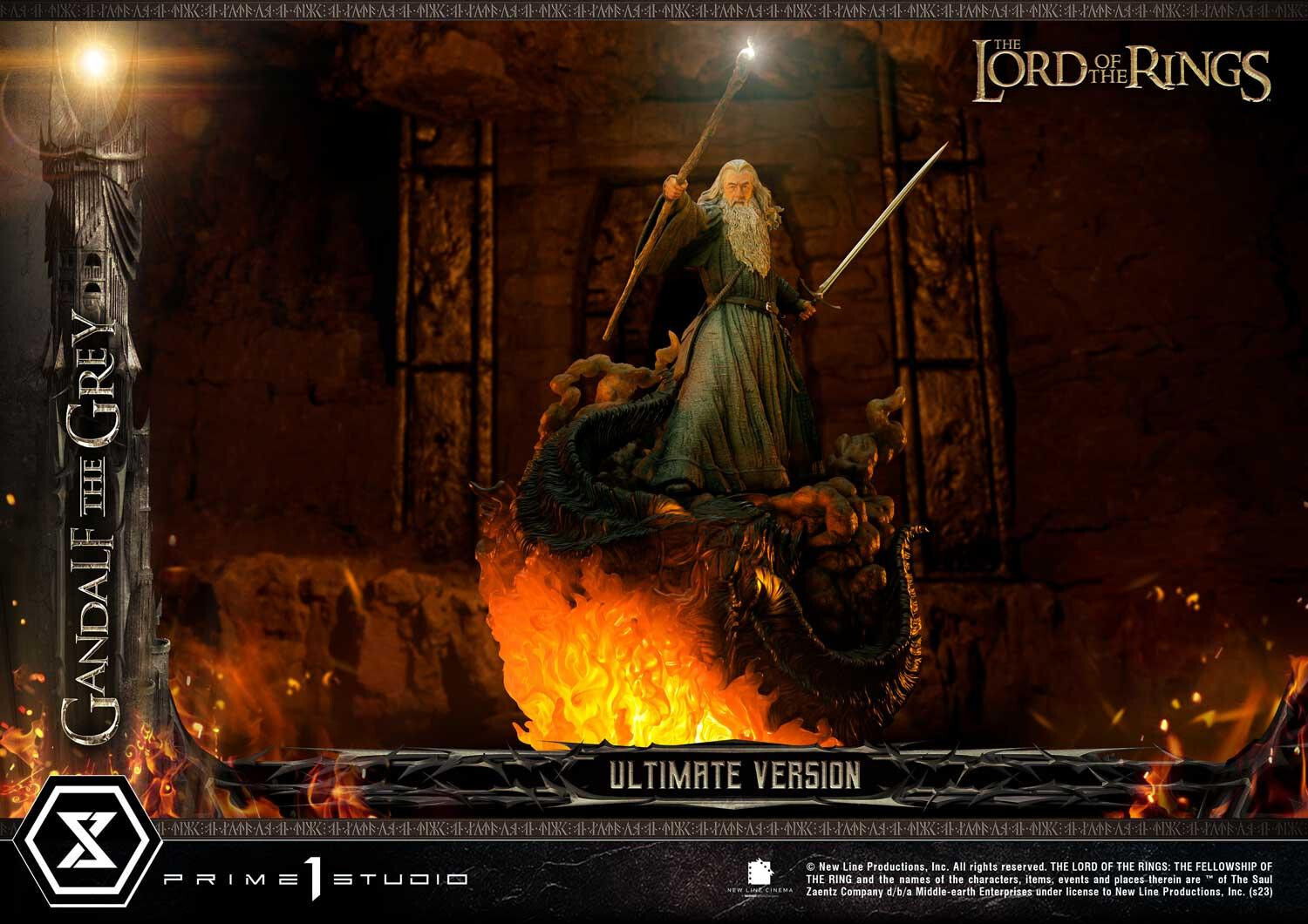 The Lord of the Rings: The Fellowship of the Ring - Balrog - Gandalf - Premium Masterline  (PMLOTR-12UT) - 1/4 - Ultimate Version (Prime 1 Studio) photo 69