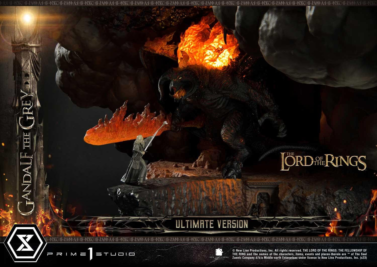 The Lord of the Rings: The Fellowship of the Ring - Balrog - Gandalf - Premium Masterline  (PMLOTR-12UT) - 1/4 - Ultimate Version (Prime 1 Studio) photo 71