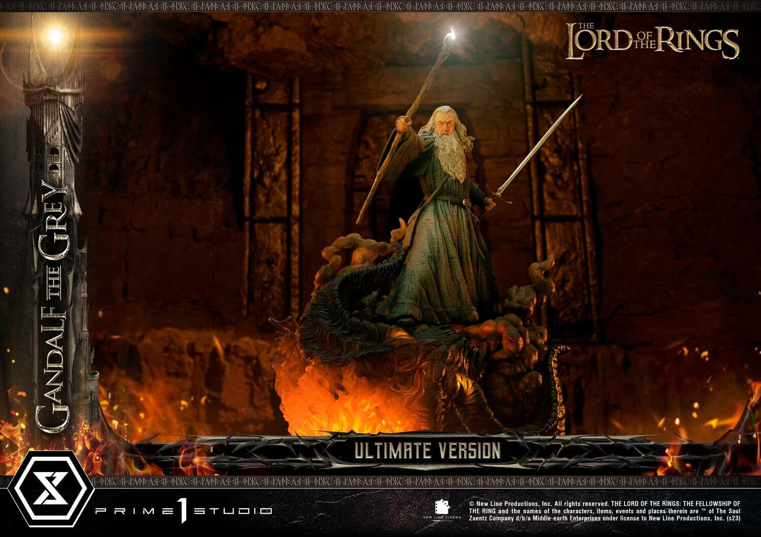 The Lord of the Rings: The Fellowship of the Ring - Balrog - Gandalf - Premium Masterline  (PMLOTR-12UT) - 1/4 - Ultimate Version (Prime 1 Studio) photo 73