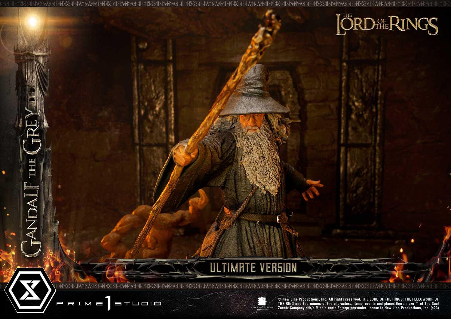 The Lord of the Rings: The Fellowship of the Ring - Balrog - Gandalf - Premium Masterline  (PMLOTR-12UT) - 1/4 - Ultimate Version (Prime 1 Studio) photo 75