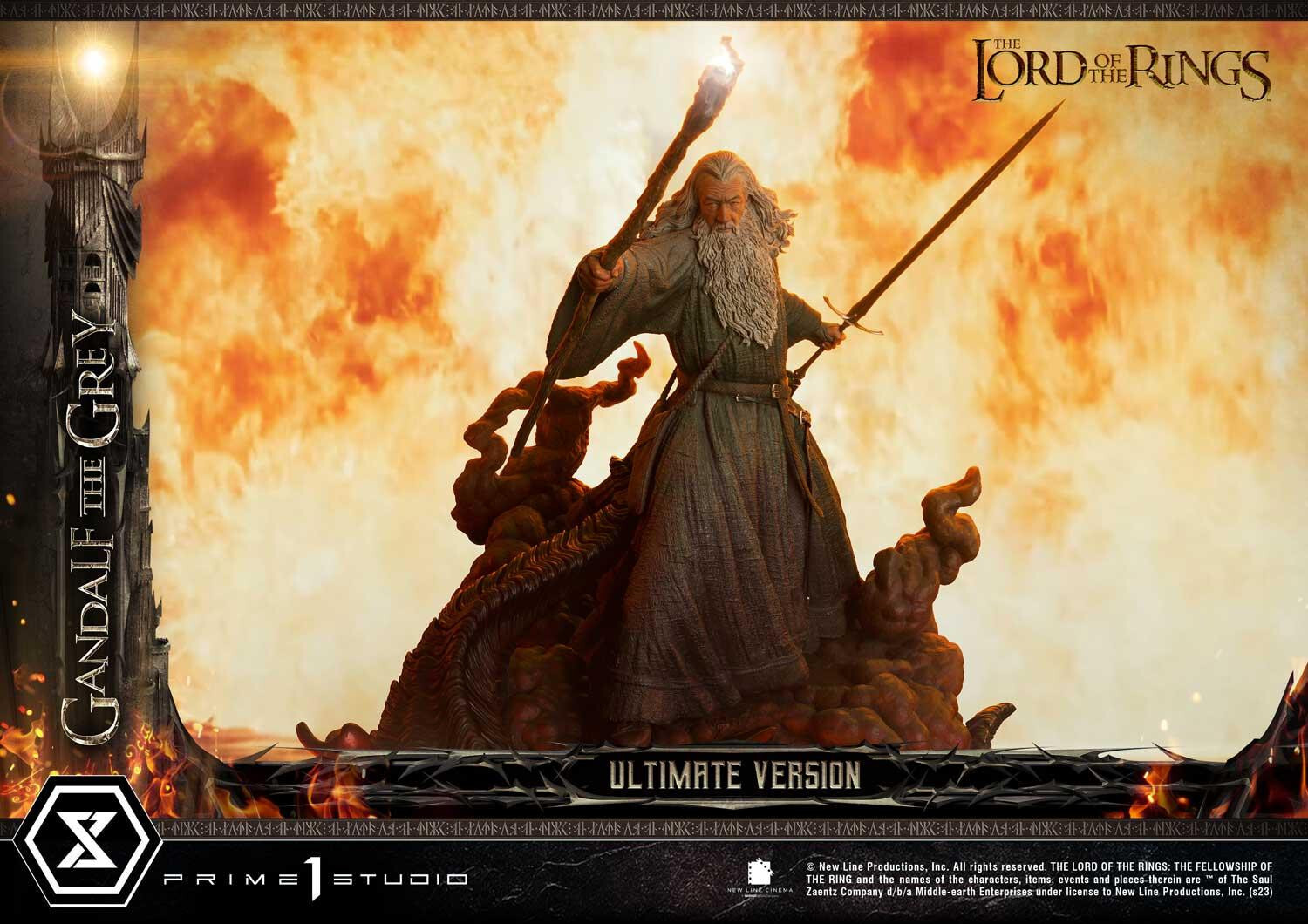 The Lord of the Rings: The Fellowship of the Ring - Balrog - Gandalf - Premium Masterline  (PMLOTR-12UT) - 1/4 - Ultimate Version (Prime 1 Studio) photo 81