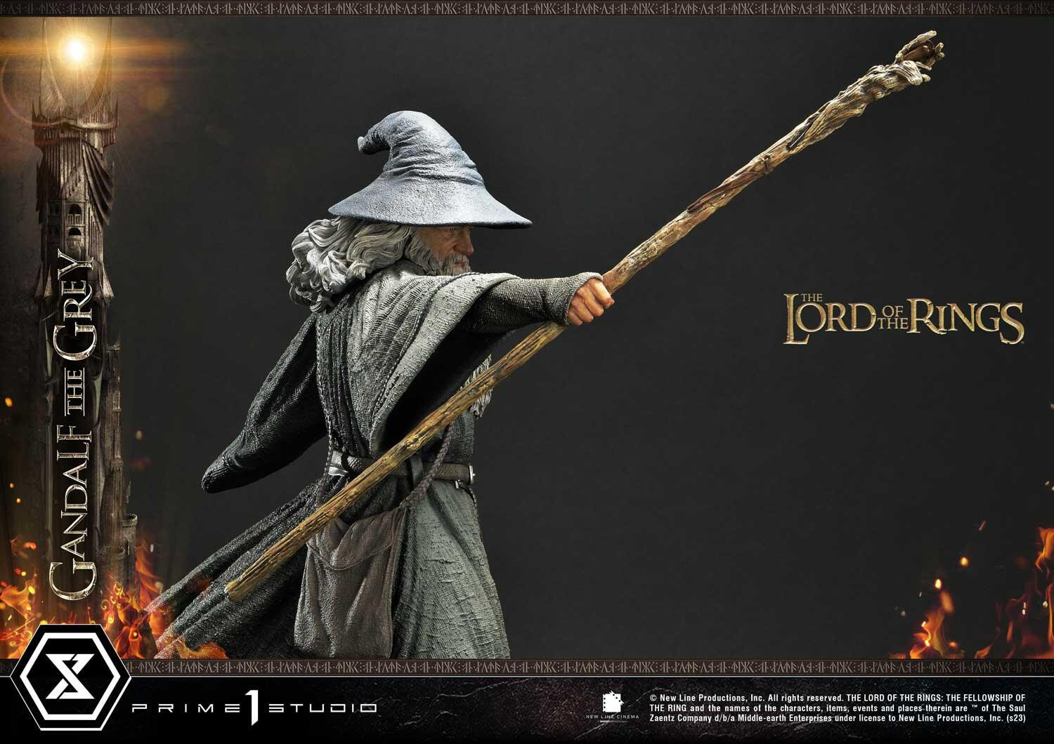 The Lord of the Rings: The Fellowship of the Ring - Gandalf - Premium Masterline  (PMLOTR-12) - 1/4 (Prime 1 Studio) photo 5