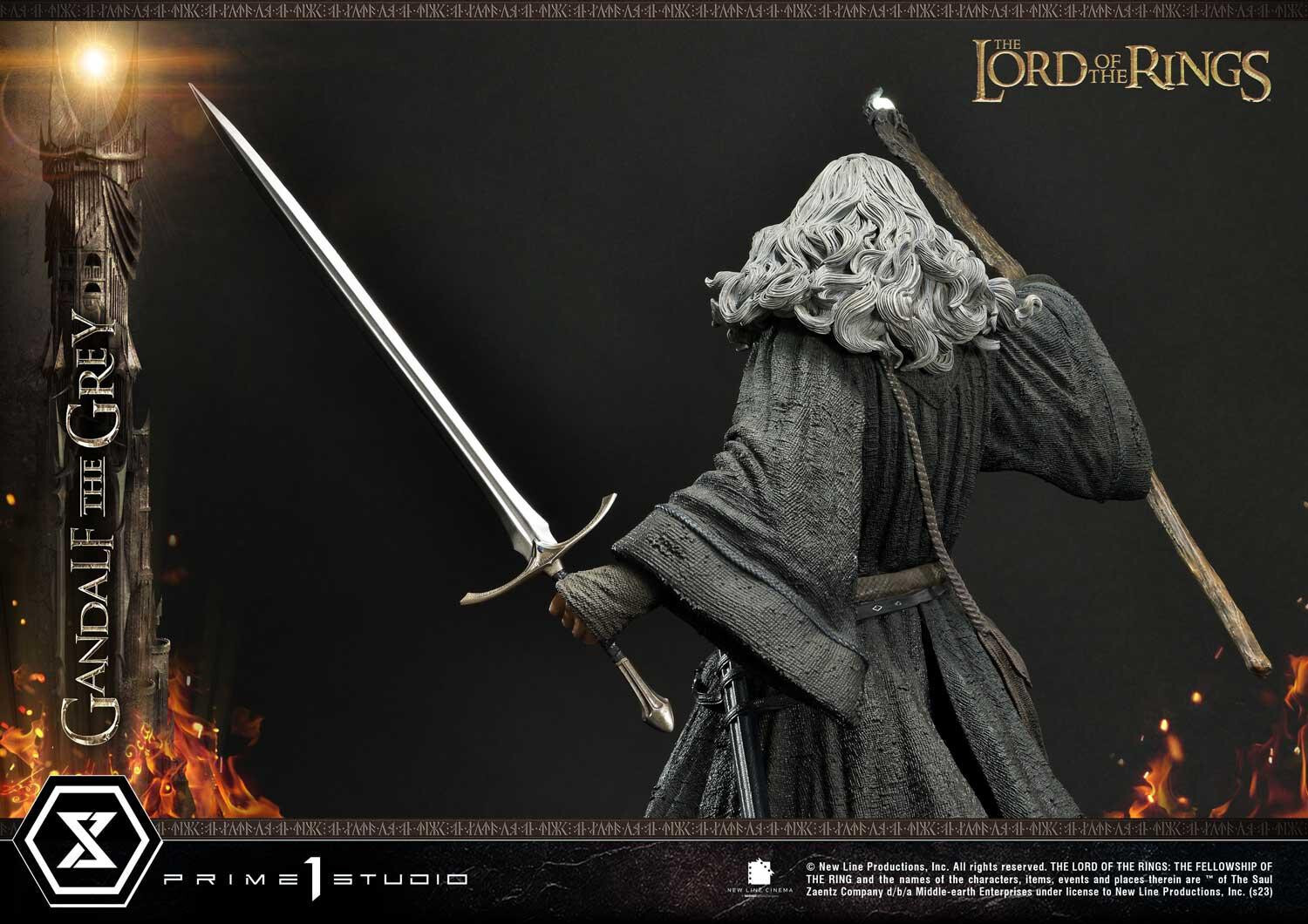 The Lord of the Rings: The Fellowship of the Ring - Gandalf - Premium Masterline  (PMLOTR-12) - 1/4 (Prime 1 Studio) photo 10