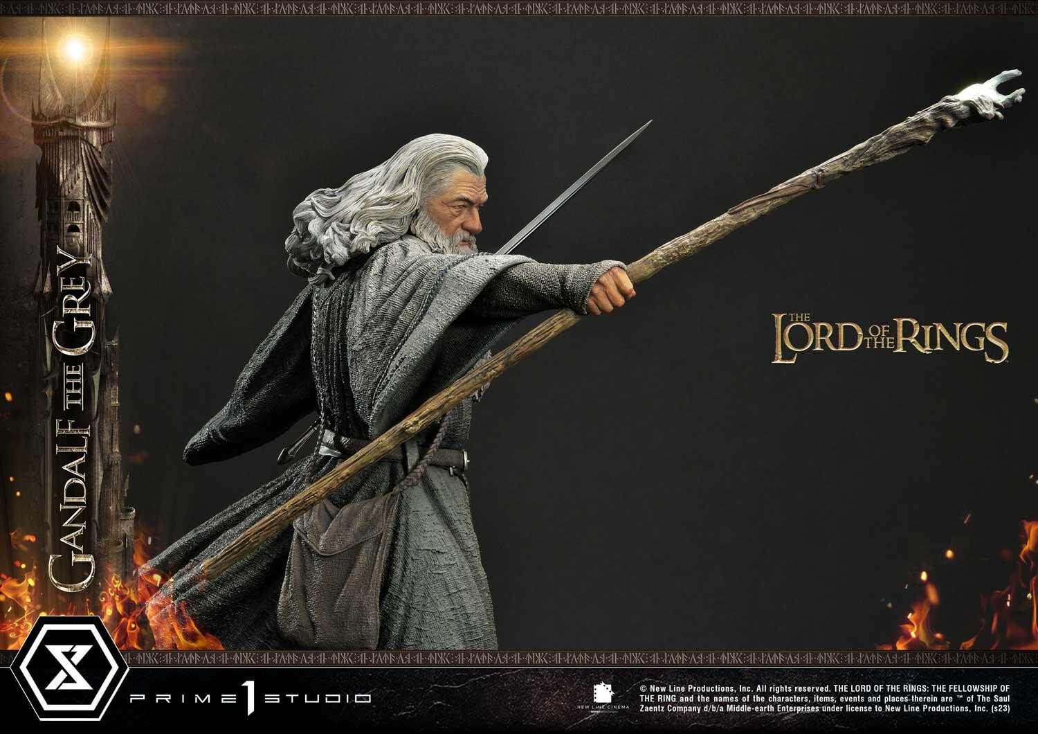 The Lord of the Rings: The Fellowship of the Ring - Gandalf - Premium Masterline  (PMLOTR-12) - 1/4 (Prime 1 Studio) photo 11
