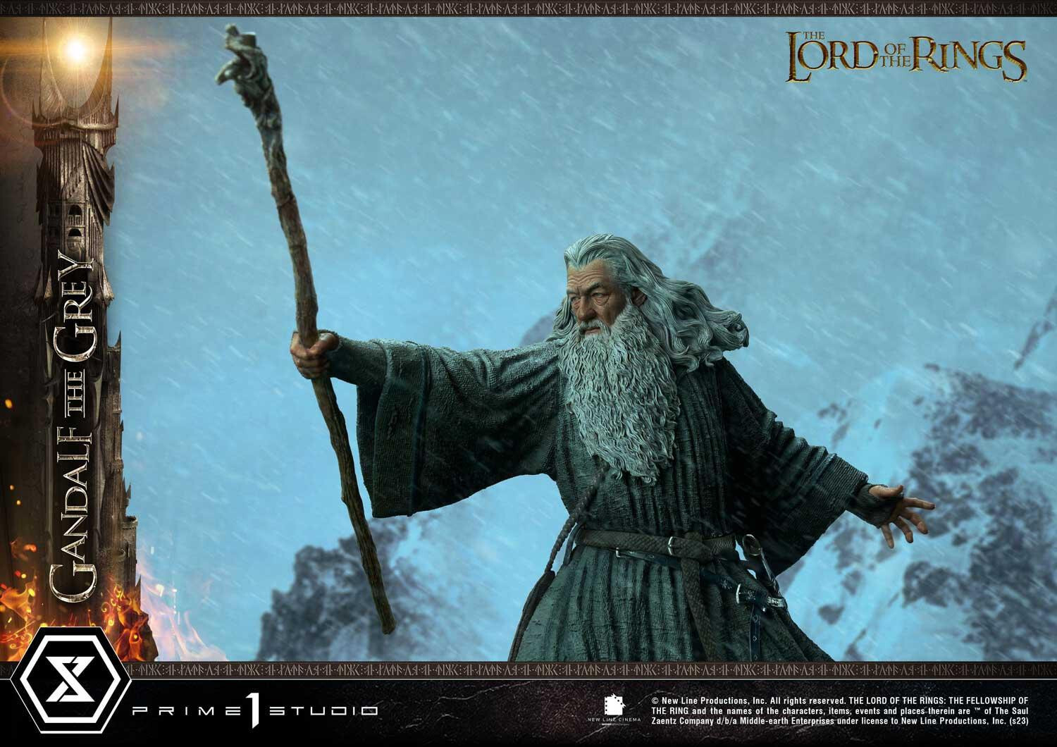 The Lord of the Rings: The Fellowship of the Ring - Gandalf - Premium Masterline  (PMLOTR-12) - 1/4 (Prime 1 Studio) photo 17