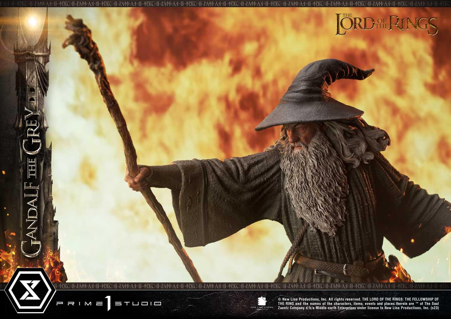 The Lord of the Rings: The Fellowship of the Ring - Gandalf - Premium Masterline  (PMLOTR-12) - 1/4 (Prime 1 Studio) photo 19