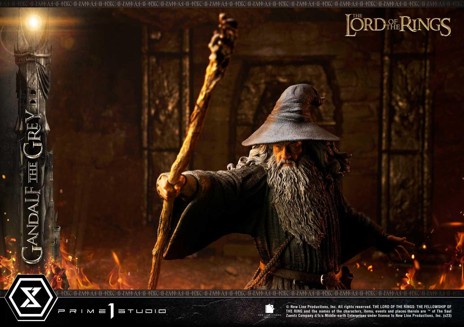 The Lord of the Rings: The Fellowship of the Ring - Gandalf - Premium Masterline  (PMLOTR-12) - 1/4 (Prime 1 Studio) photo 20