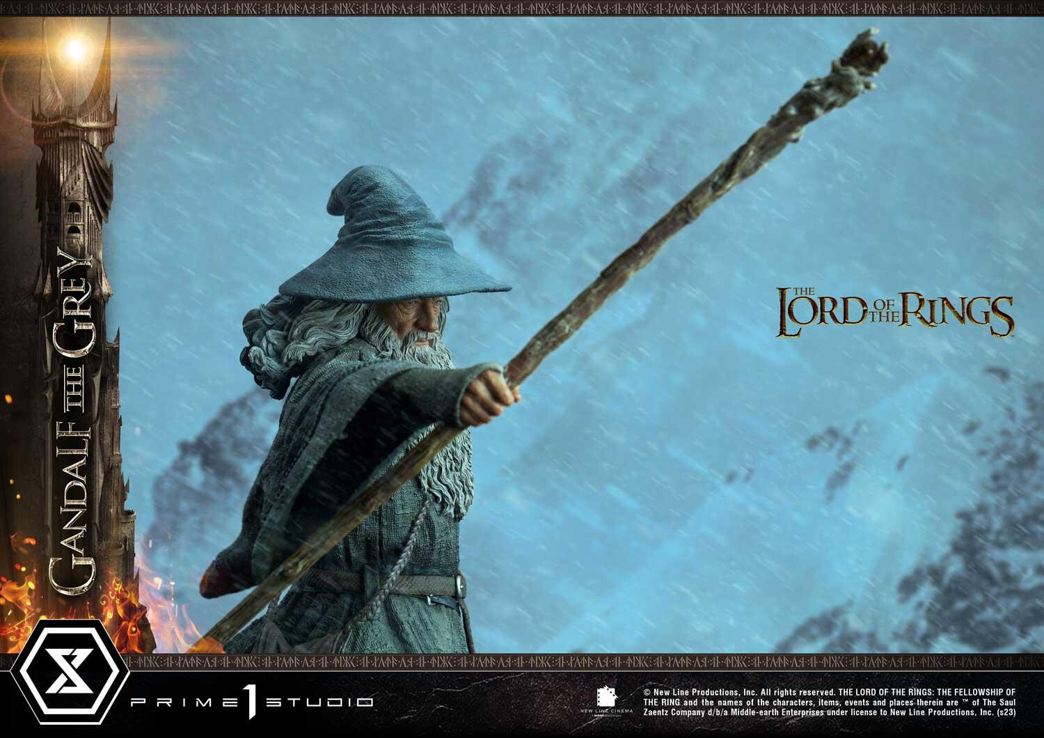 The Lord of the Rings: The Fellowship of the Ring - Gandalf - Premium Masterline  (PMLOTR-12) - 1/4 (Prime 1 Studio) photo 21