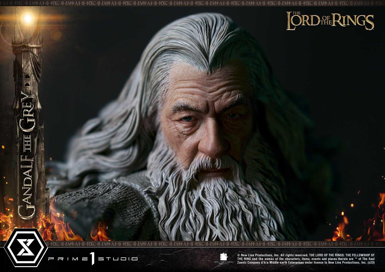 The Lord of the Rings: The Fellowship of the Ring - Gandalf - Premium Masterline  (PMLOTR-12) - 1/4 (Prime 1 Studio) photo 22