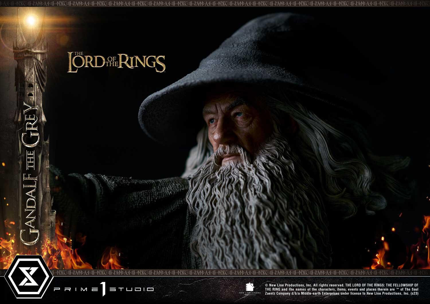 The Lord of the Rings: The Fellowship of the Ring - Gandalf - Premium Masterline  (PMLOTR-12) - 1/4 (Prime 1 Studio) photo 23