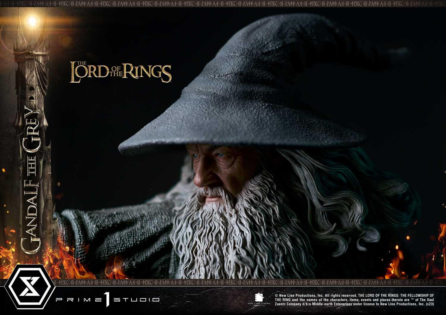 The Lord of the Rings: The Fellowship of the Ring - Gandalf - Premium Masterline  (PMLOTR-12) - 1/4 (Prime 1 Studio) photo 24